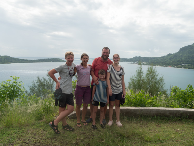 Vi fikk god tid til å være turister på Bora Bora