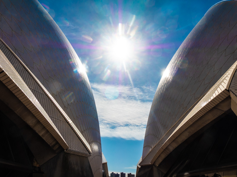 De forskjellige delene av operaen er utrolig harmoniske og det finnes uttallige gode vinkler å utforske for en fotograf.